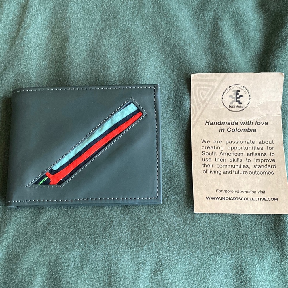 Columbian Leather Wallet: OS